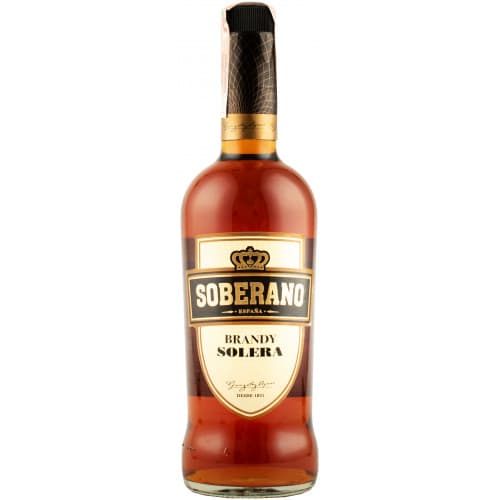 Бренді "Soberano" 0,7л 36% (Іспанія, Херес де ля Фронтера,TM "Soberano")