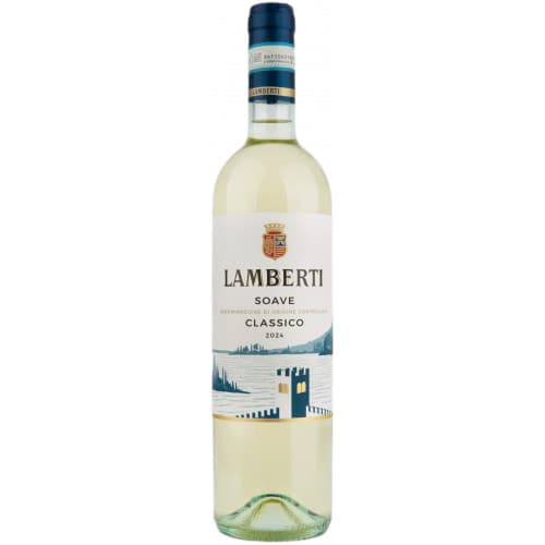 Вино "Soave Classico DOC" біл.сух. 0,75л 12.5% (Італія, Венетто, ТМ "Lamberti")