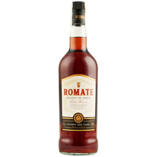 Бренді "Romate de Jerez Reserva" 1л 36% (Іспанія,Херес де ля Фронтера,ТМ "Romate")