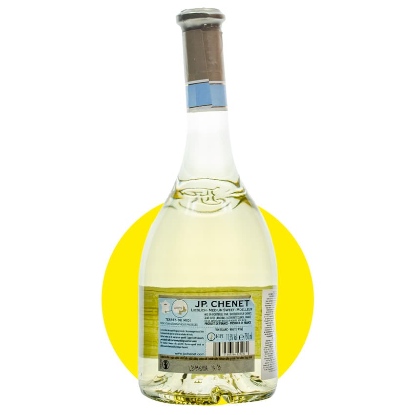 Вино "J.P. Chenet Blanc Medium Sweet" біле напівсолодке 0,75л 9,5-14%