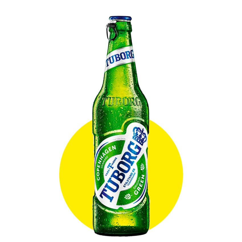 Пиво "Tuborg Green" світле 0,5л 4,6%