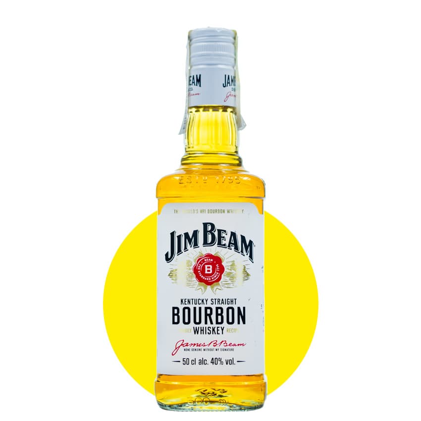 Бурбон "Jim Beam" White 0,5л 40%