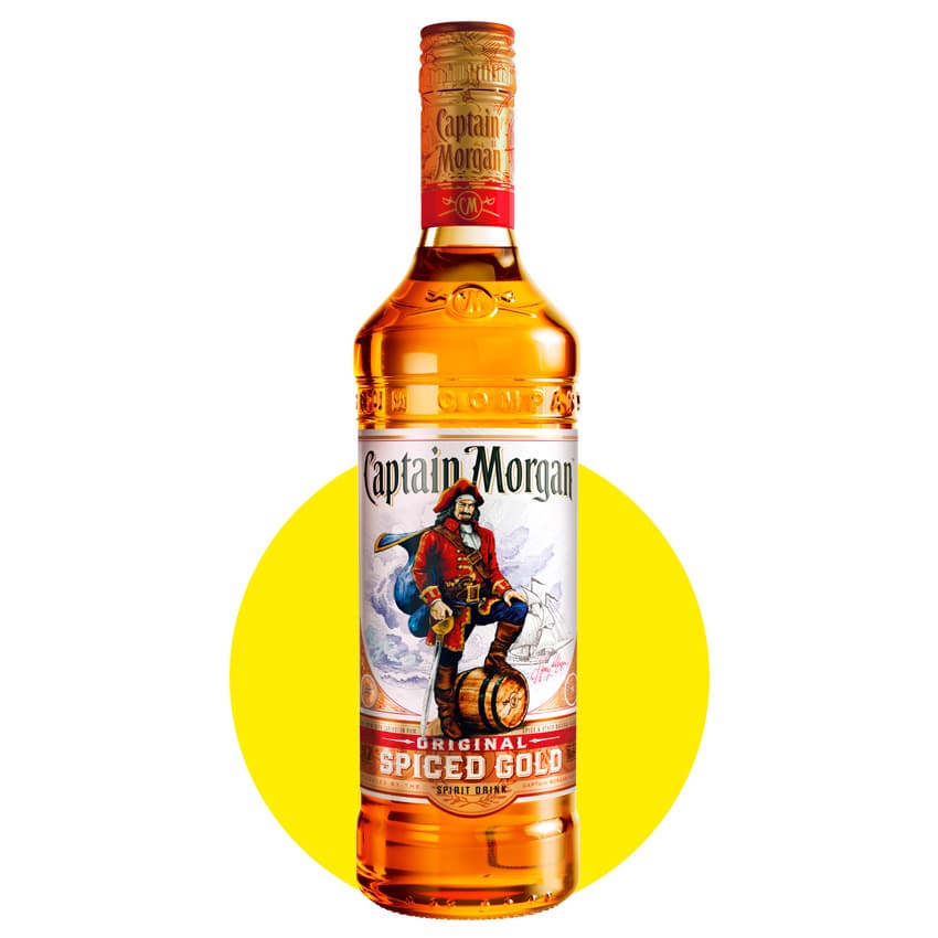 Ромовий напій "Captain Morgan Spiced Gold" 0,7л 35%