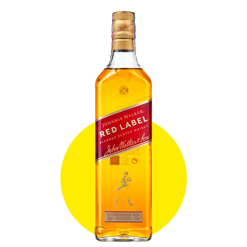 Віскі "Johnnie Walker Red label" 0,7л 40%