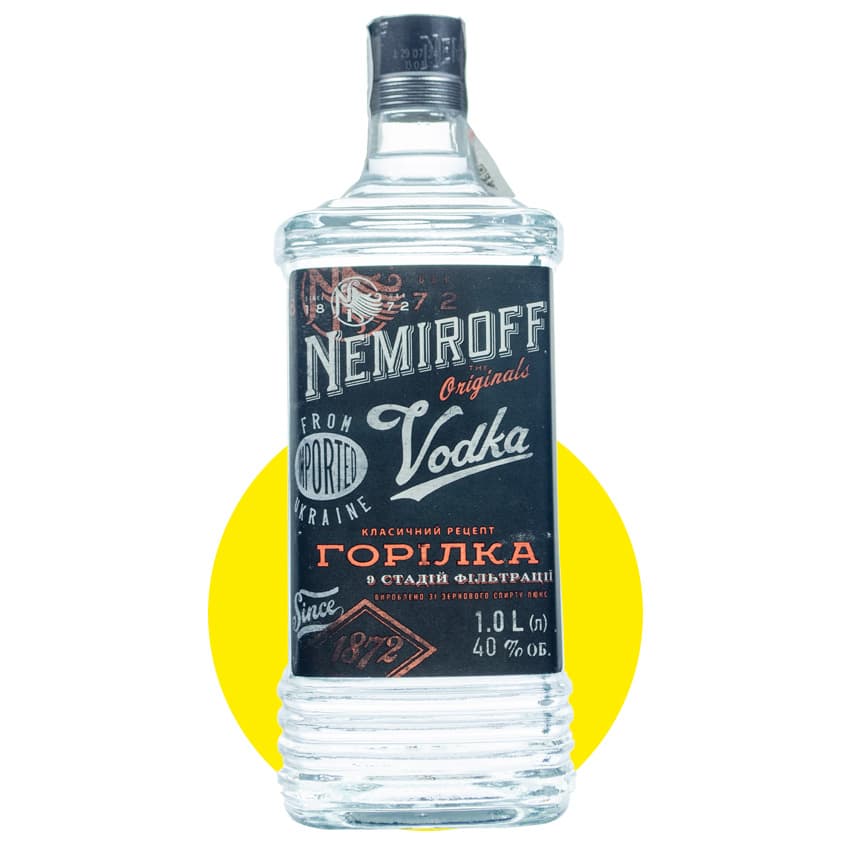 Горілка "Nemiroff" штоф 1л 40%