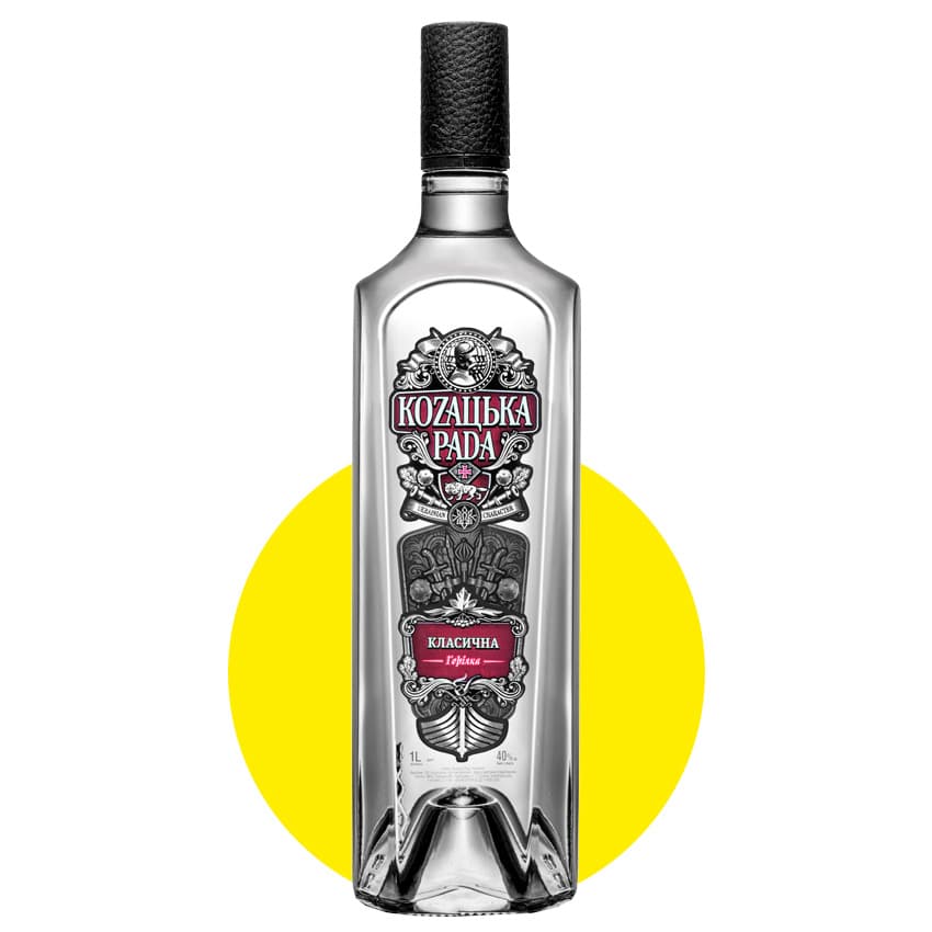Горілка "Козацька Рада" Класична 1л 40%
