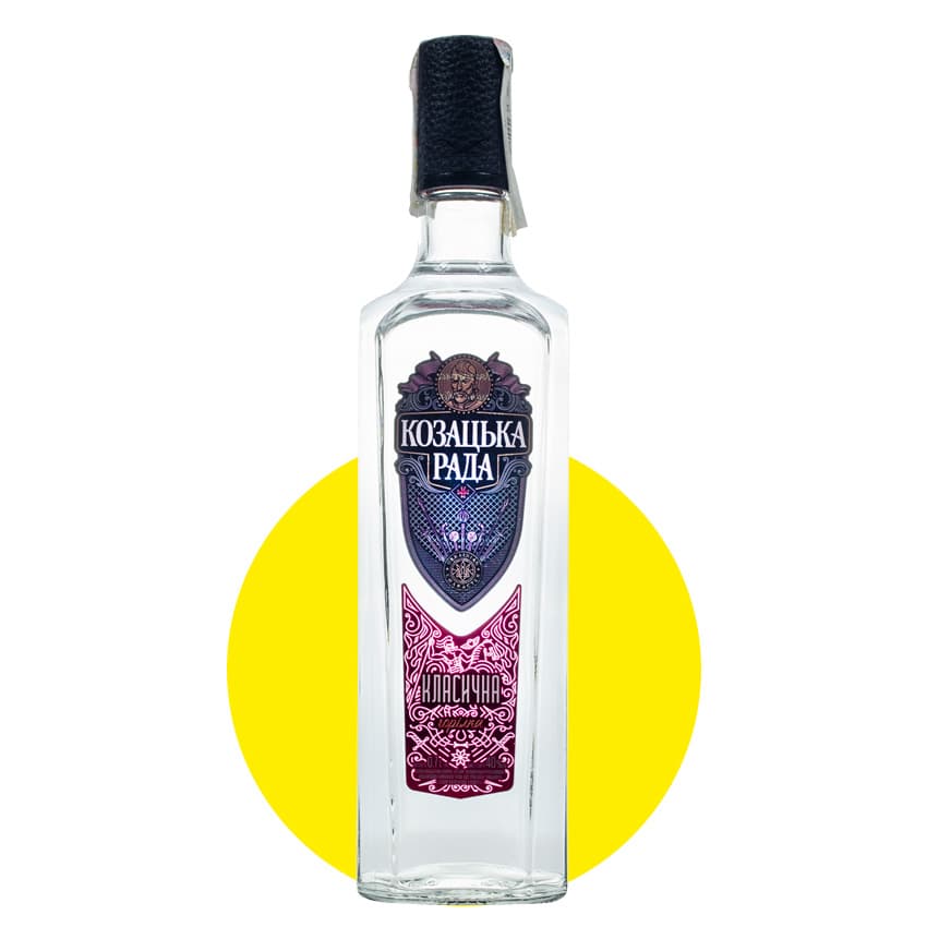 Горілка "Козацька Рада" Класична 0,7л 40%