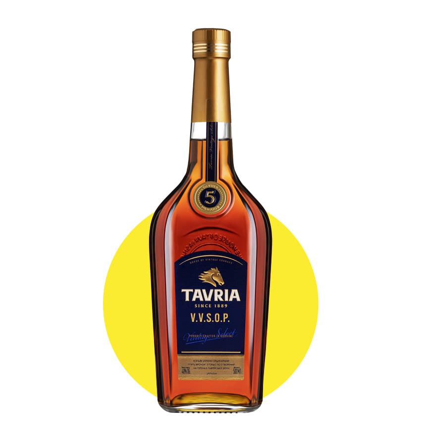 Бренді "Таврія" VSOP 0,5л 40%