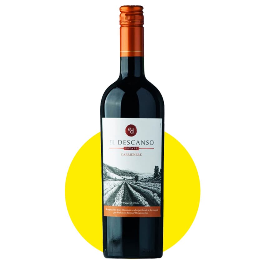 Вино "El Descanso Carmenere Reserva" червоне сухе 0,75л 13,5%