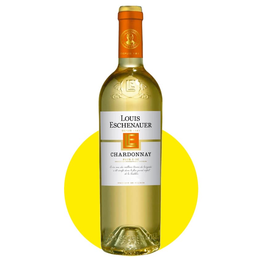 Вино "Louis Eschenauer Chardonnay" біле сухе 0,75л 12%