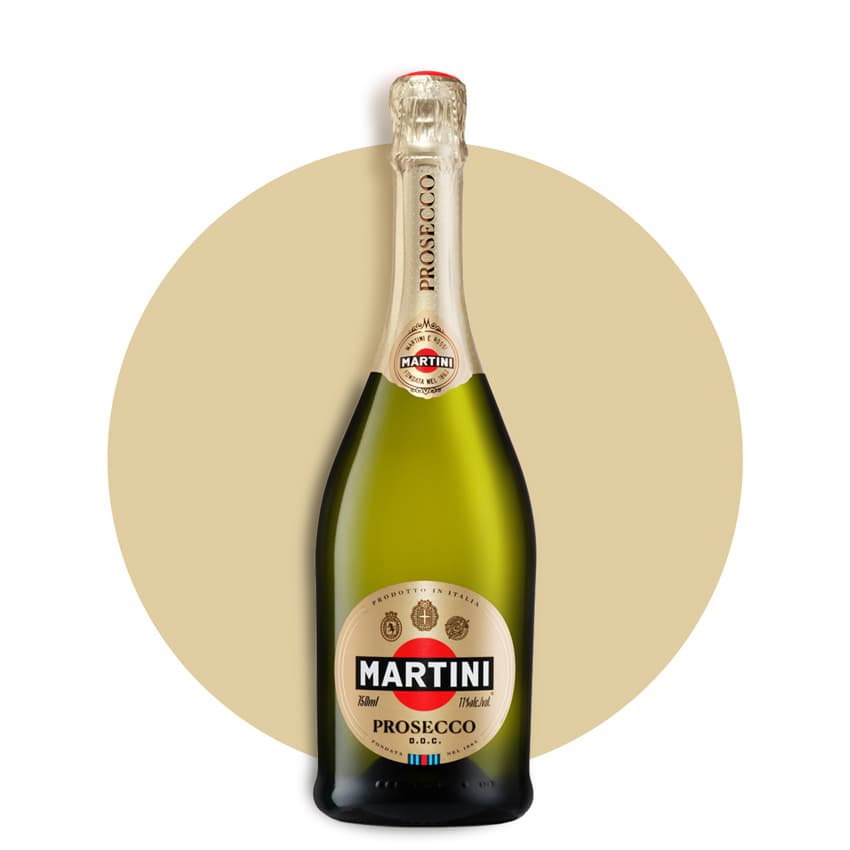 Вино ігристе "Martini Prosecco" біле екстра сухе 0,75л 11,5%