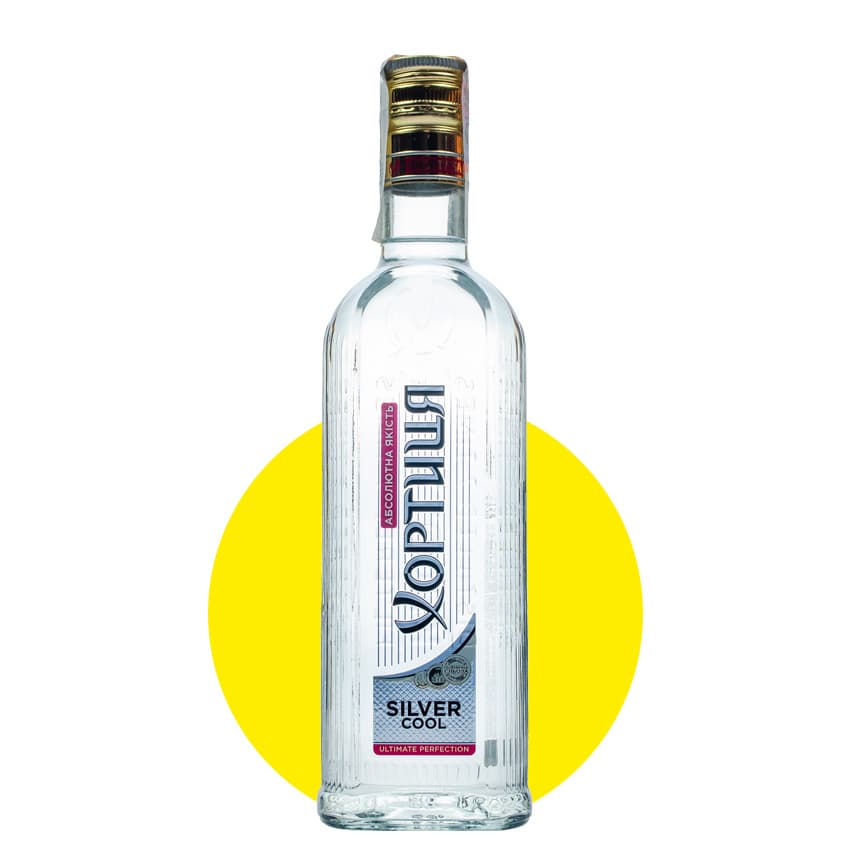 Горілка "Хортиця" Срібна прохолода 0,5л 40%