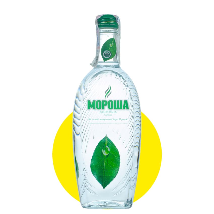 Горілка "Мороша" Джерельна 0,5л 40%