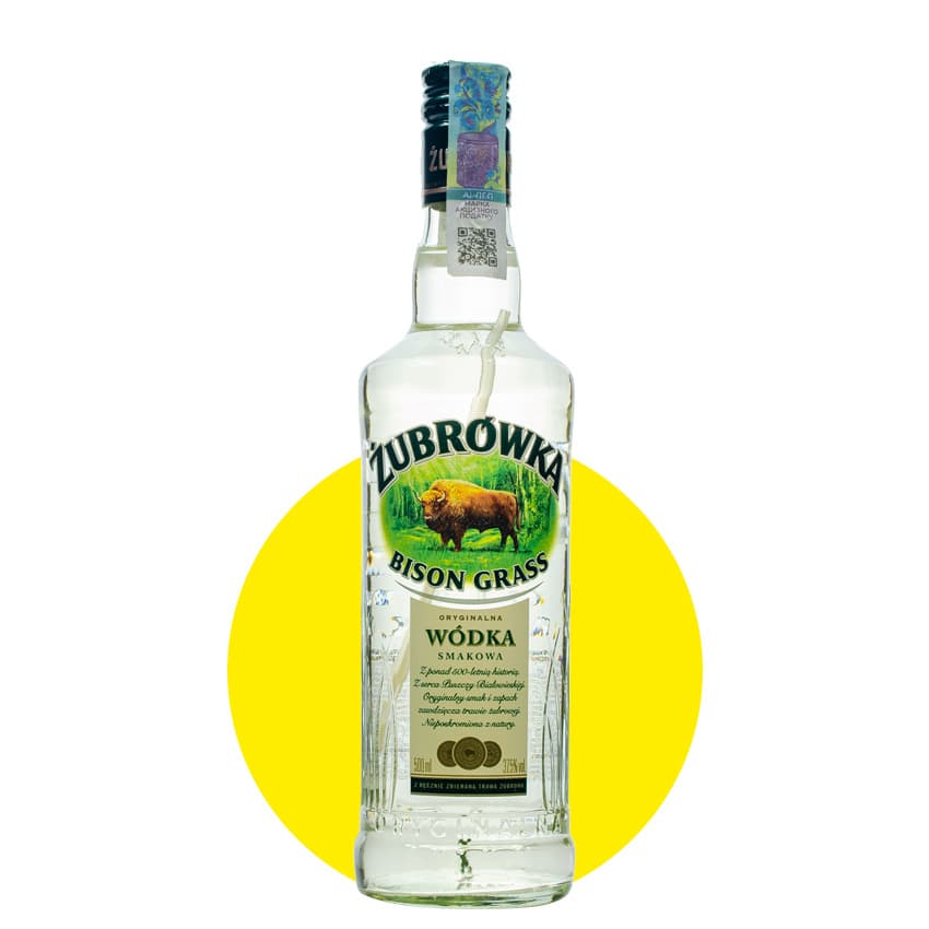 Настоянка "Zubrowka Bison grass" 0,5л 37,5%