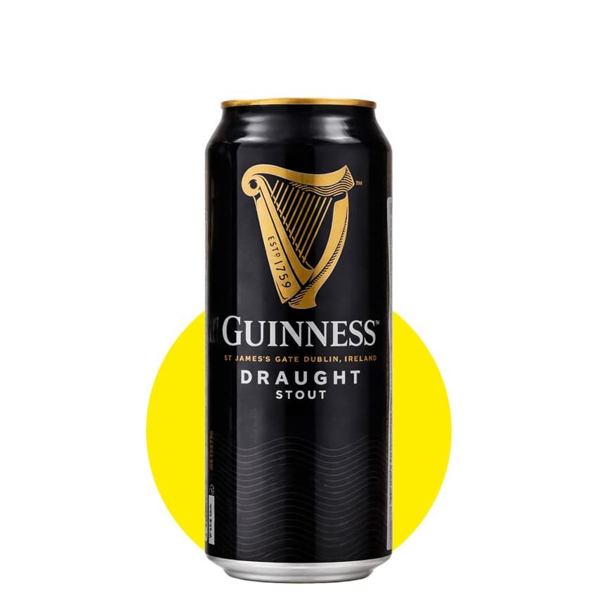 Пиво "Guinness Draught" темне 0,44л 4,1% ж/б