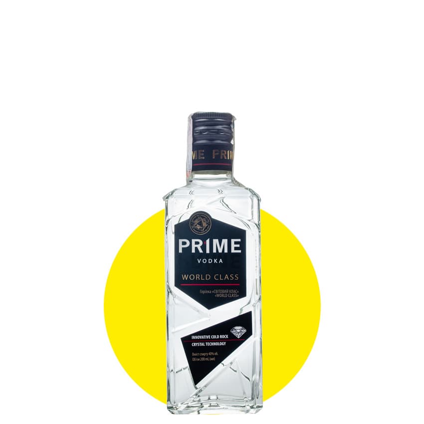 Горілка "Prime World Class" 0,2л 40%