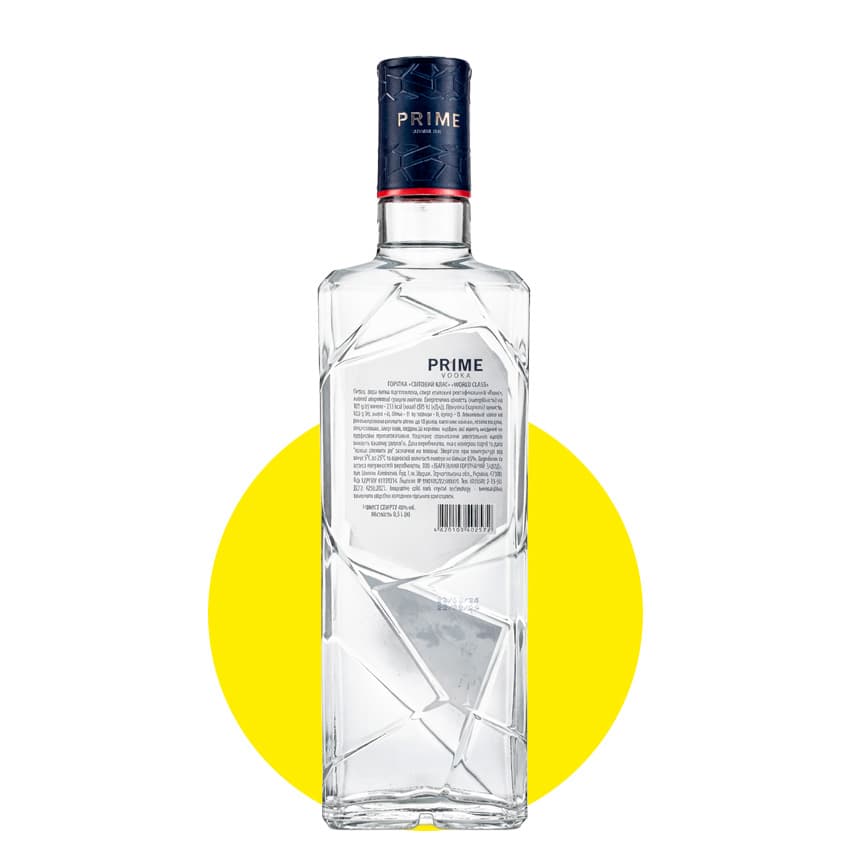 Горілка "Prime World Class" 0,5л 40%