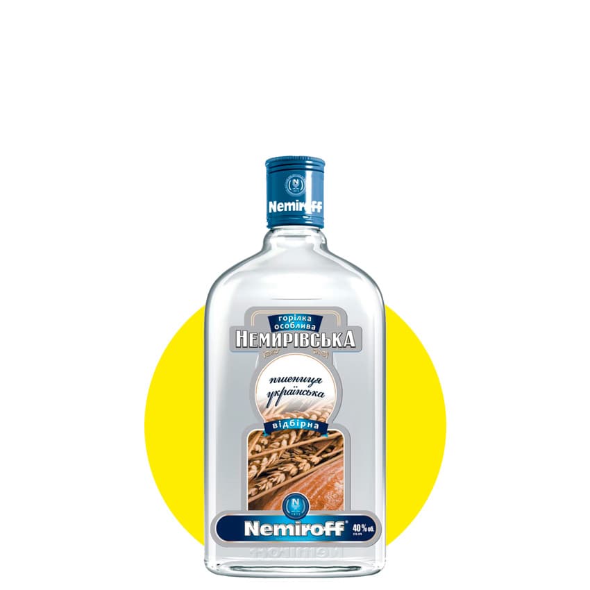Горілка "Nemiroff" пшениця українська відбірна 0,25л 40%