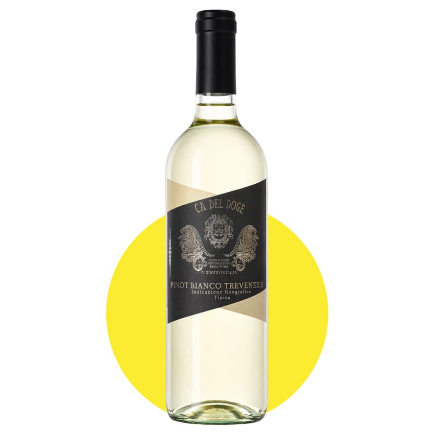Вино "Tombacco Ca´ del Doge Pinot Bianco Veneto" біле сухе 0,75л 11%