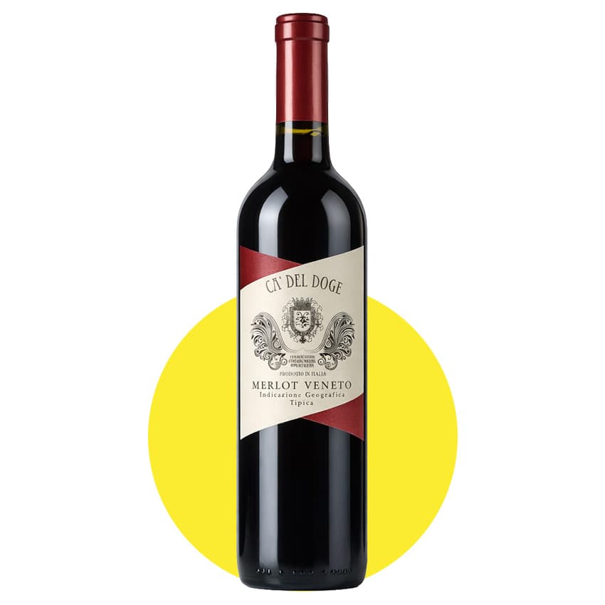 Вино "Tombacco Ca´ del Doge Merlot Veneto" червоне сухе 0,75л 11%