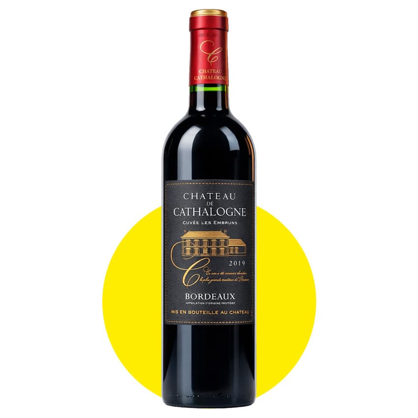 Вино "Chateau de Cathalogne" червоне сухе 0,75л 13%