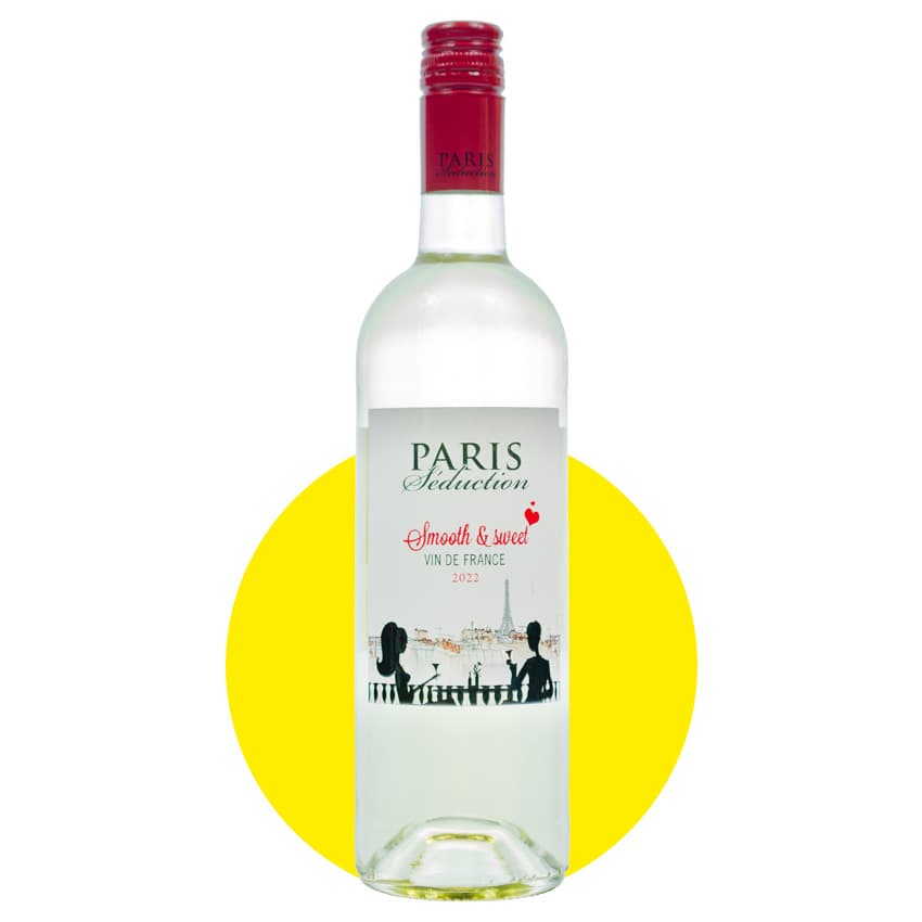 Вино "Paris Seduction" біле солодке 0,75л 10,5%