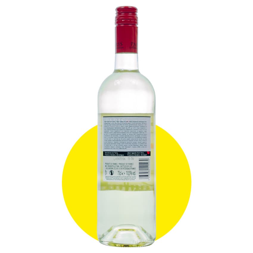 Вино "Paris Seduction" біле солодке 0,75л 10,5%