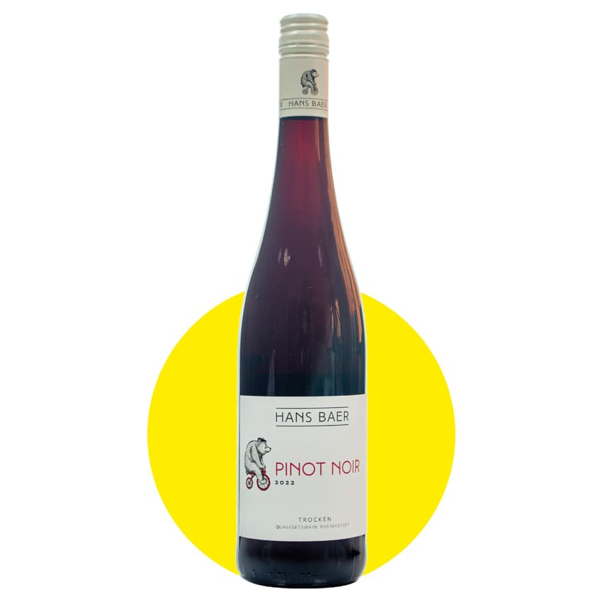 Вино "Hans Baer Pinot Noir Vis" червоне сухе 0,75л 11,5%