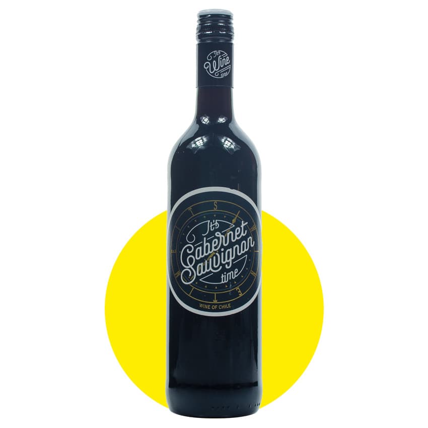 Вино "It's Wine Time Cabernet Sauvignon" червоне сухе 0,75л 13%