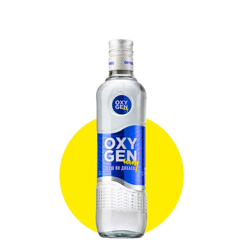 Горілка "Oxygenium" Легка 0,35л 40%