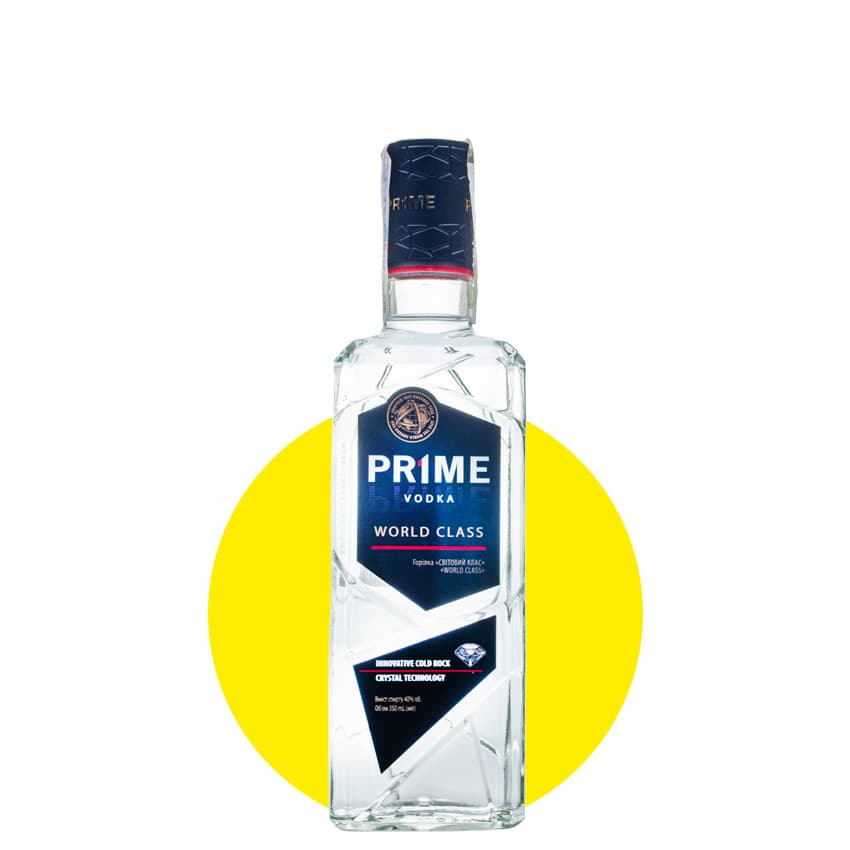 Горілка "Prime World Class" 0,35л 40%