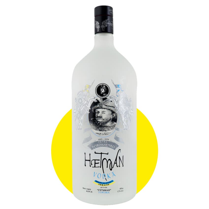 Горілка "Гетьман" 1,75л 40%