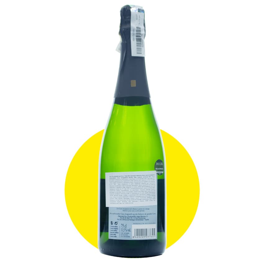 Вино ігристе "Adelaida Cava" біле напівсухе 0,75л 11,5%