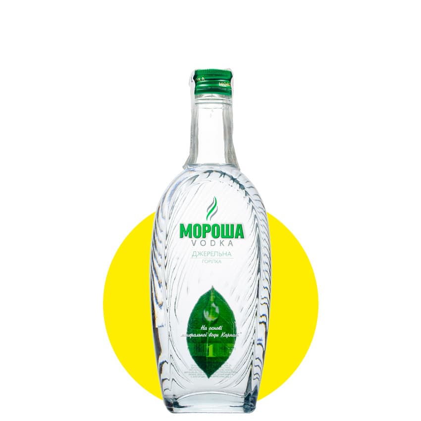Горілка "Мороша" Джерельна 0,37л 40%