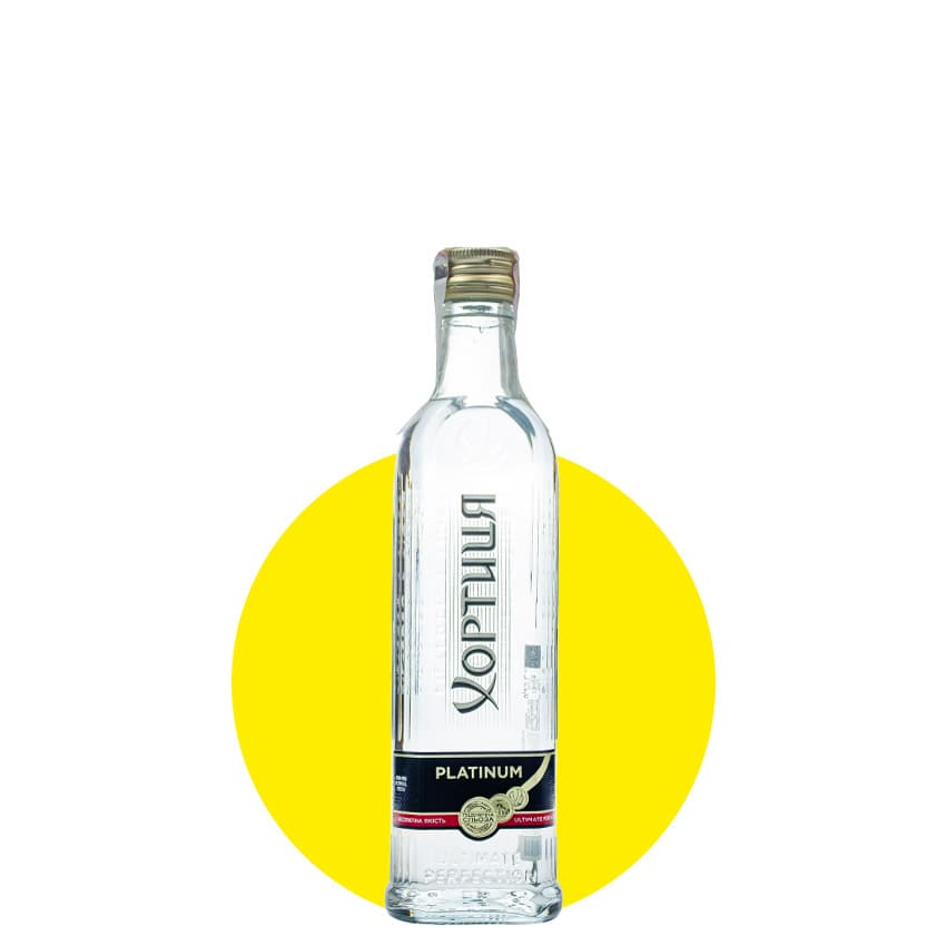 Горілка "Хортиця" Платинум 0,25л 40%