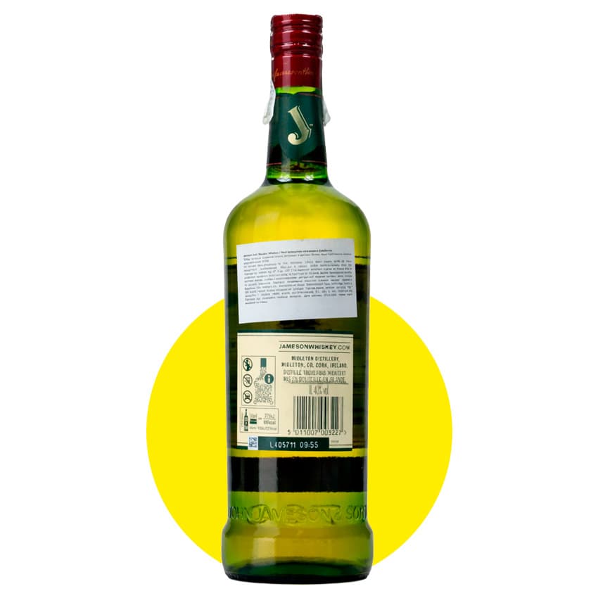 Віскі "Jameson Irish Whiskey" 1л 40%