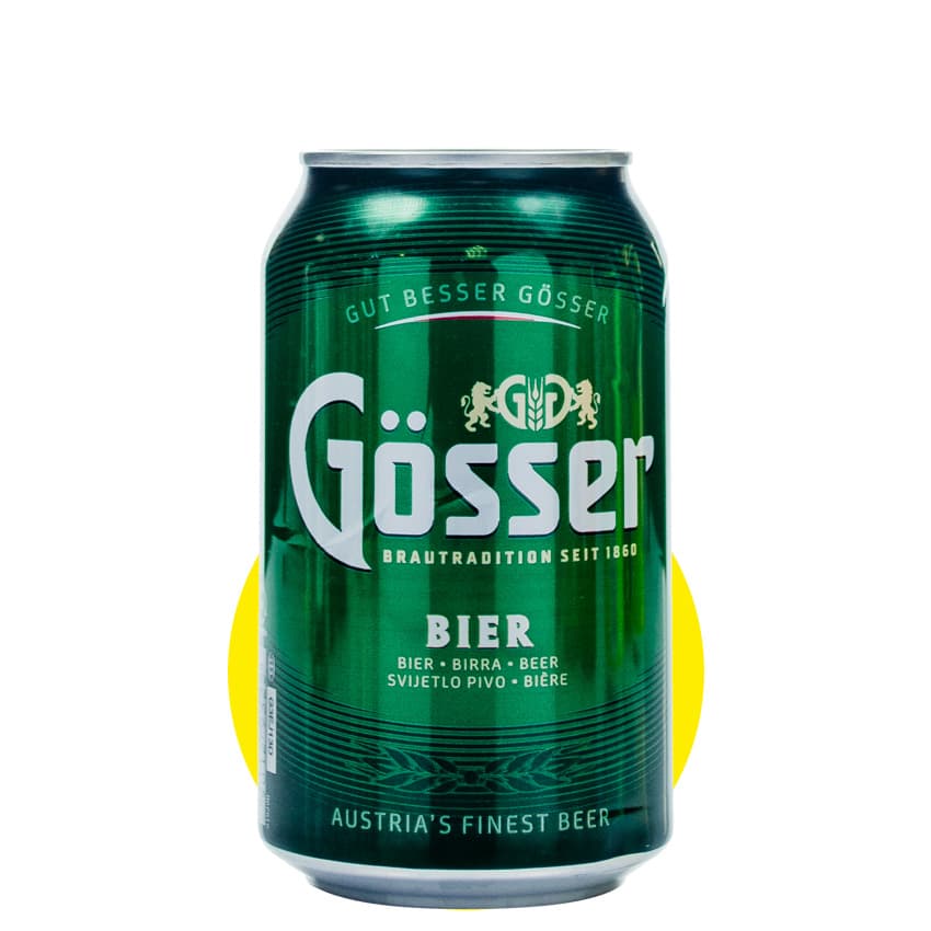Пиво "Gosser Märzen" світле 0,33л 5,2% ж/б