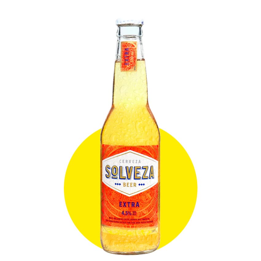 Пиво "Solveza Extra" світле 0,33л 4,5%