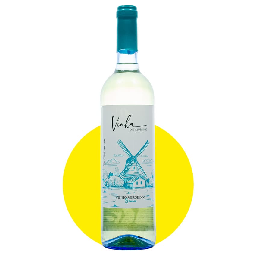 Вино "Vinha do Moinho Vinho Verde" біле напівсухе 0,75л 9,5%