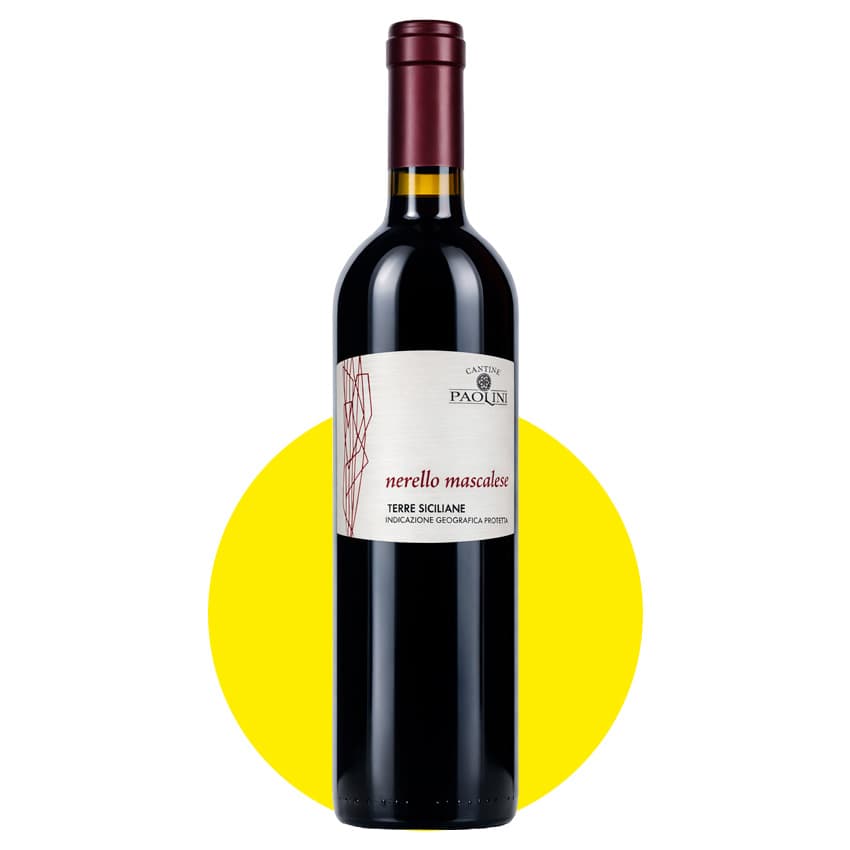 Вино "Cantine Paolini Zizza Nerello Mascalese" червоне сухе 0,75л 12%