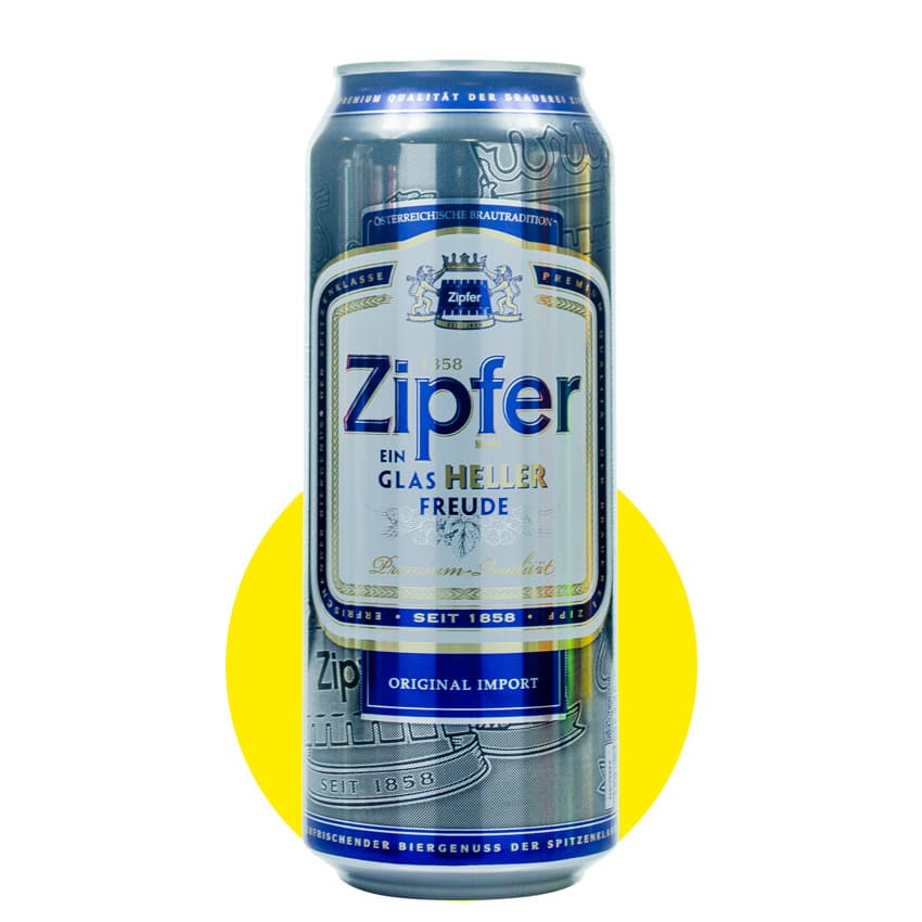 Пиво "Zipfer Original" світле 0,5л 5,4% з/б