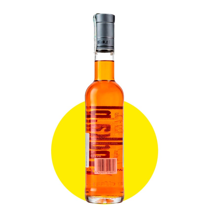 Горілка "Vodka.pl Mandarin" мандарин 0,5л 40%