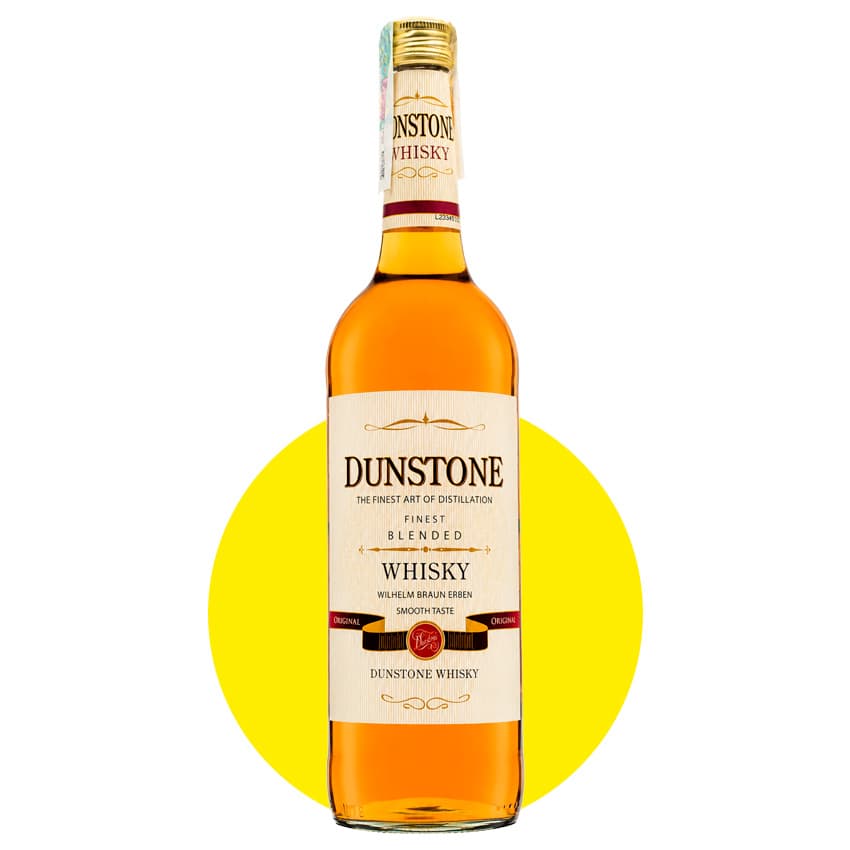 Віскі "Dunstone Finest Blended" 1л 40%