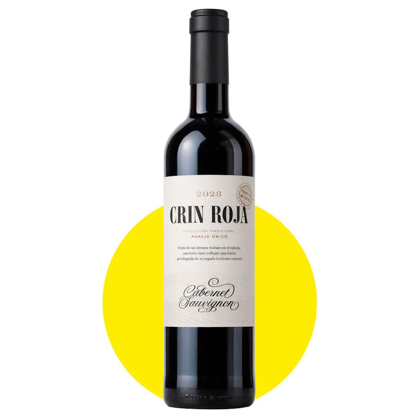 Вино "Crin Roja Cabernet Sauvignon" червоне сухе 0,75л 13%