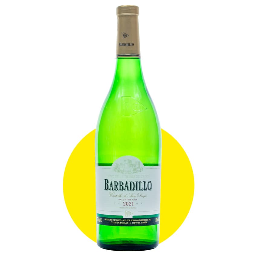 Вино "Barbadillo Castillo de San Diego" біле сухе 0,75л 13%