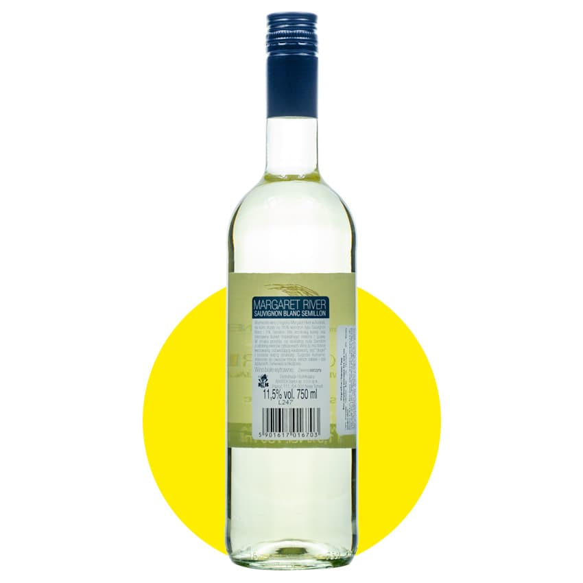 Вино "Margaret River Sauvignon Blanc" біле сухе 0,75л 12,5%