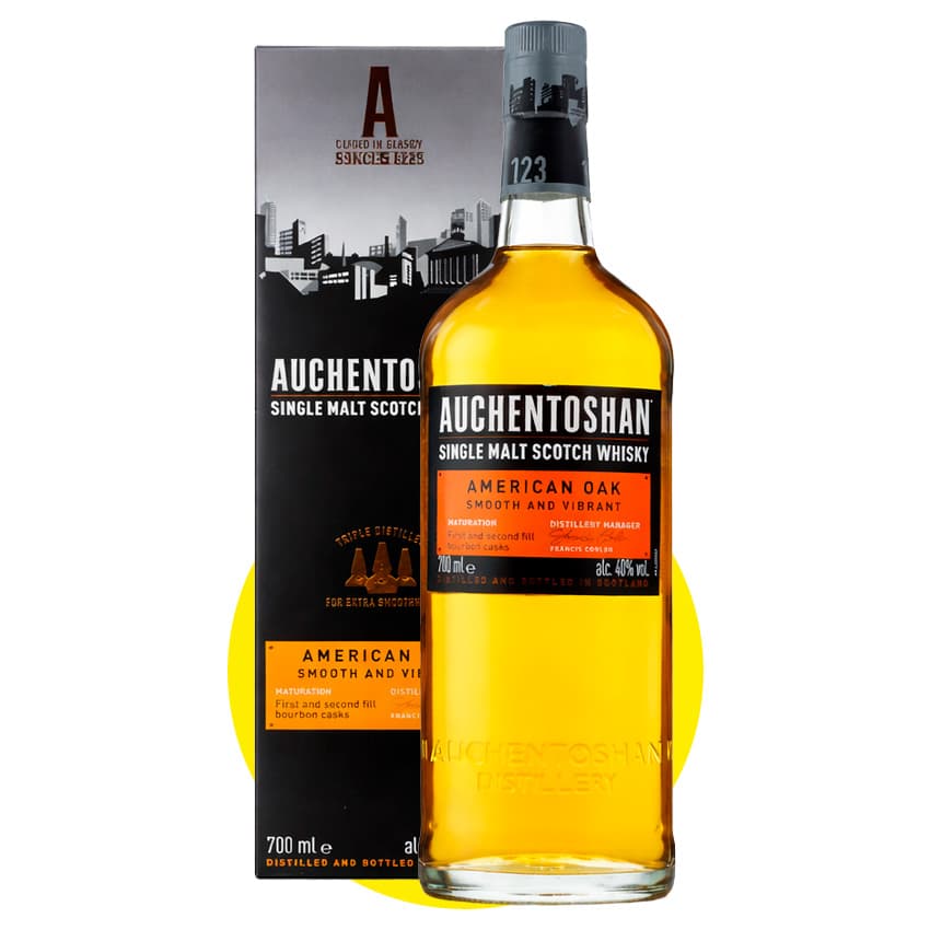 Віскі "Auchentoshan American Oak" 8 років 0,7л 40%