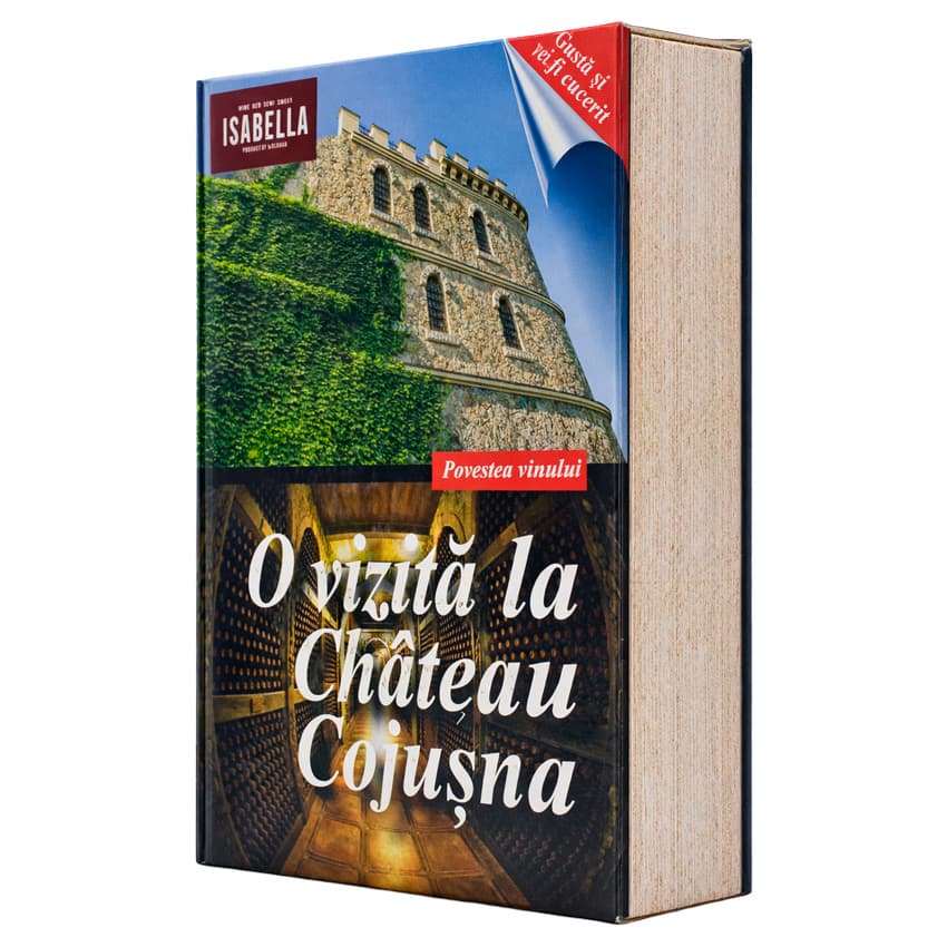 Вино "Chateau Cojusna Isabella" червоне напівсолодке 3л 11%