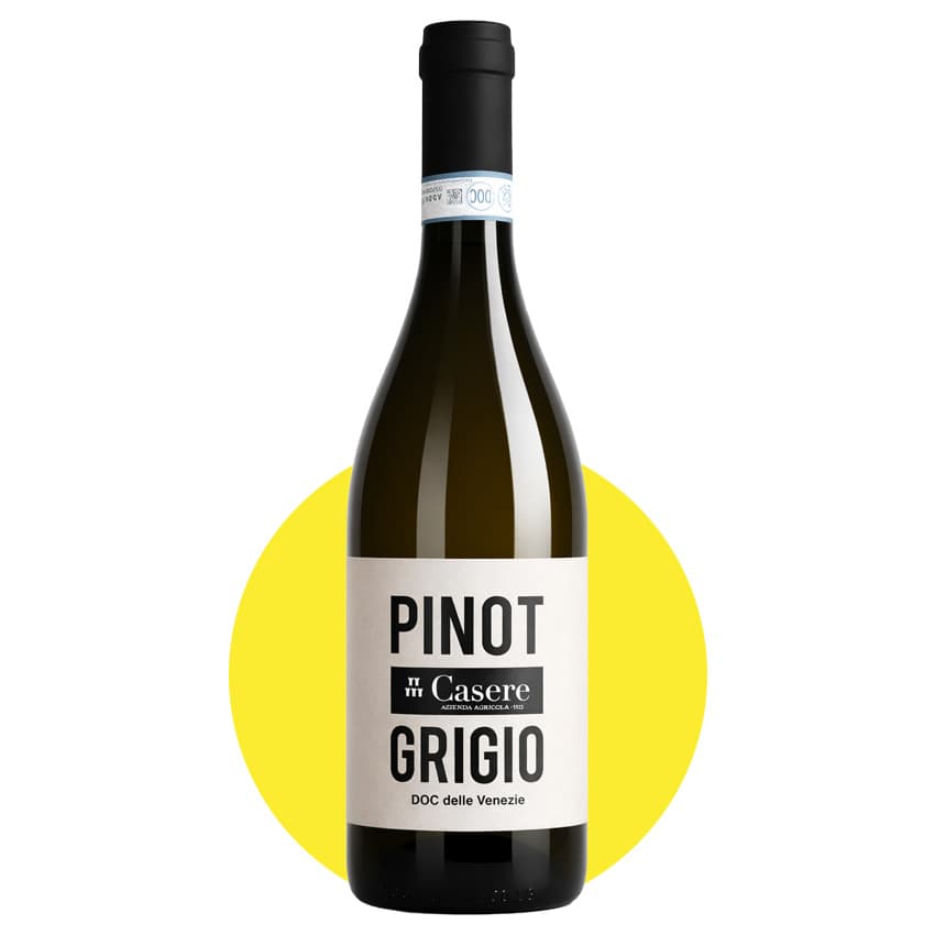 Вино "Casere Pinot Grigio" біле сухе 0,75л 12%