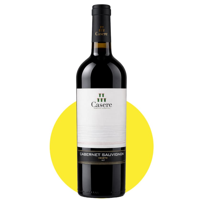 Вино "Casere Cabernet Sauvignon" червоне сухе 0,75л 12%